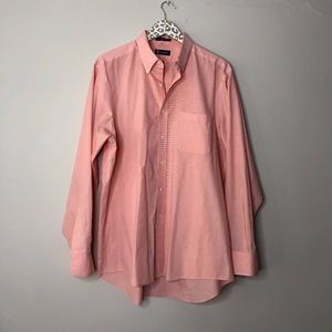 Chaps Men's Coral Button Down | Size 16.5